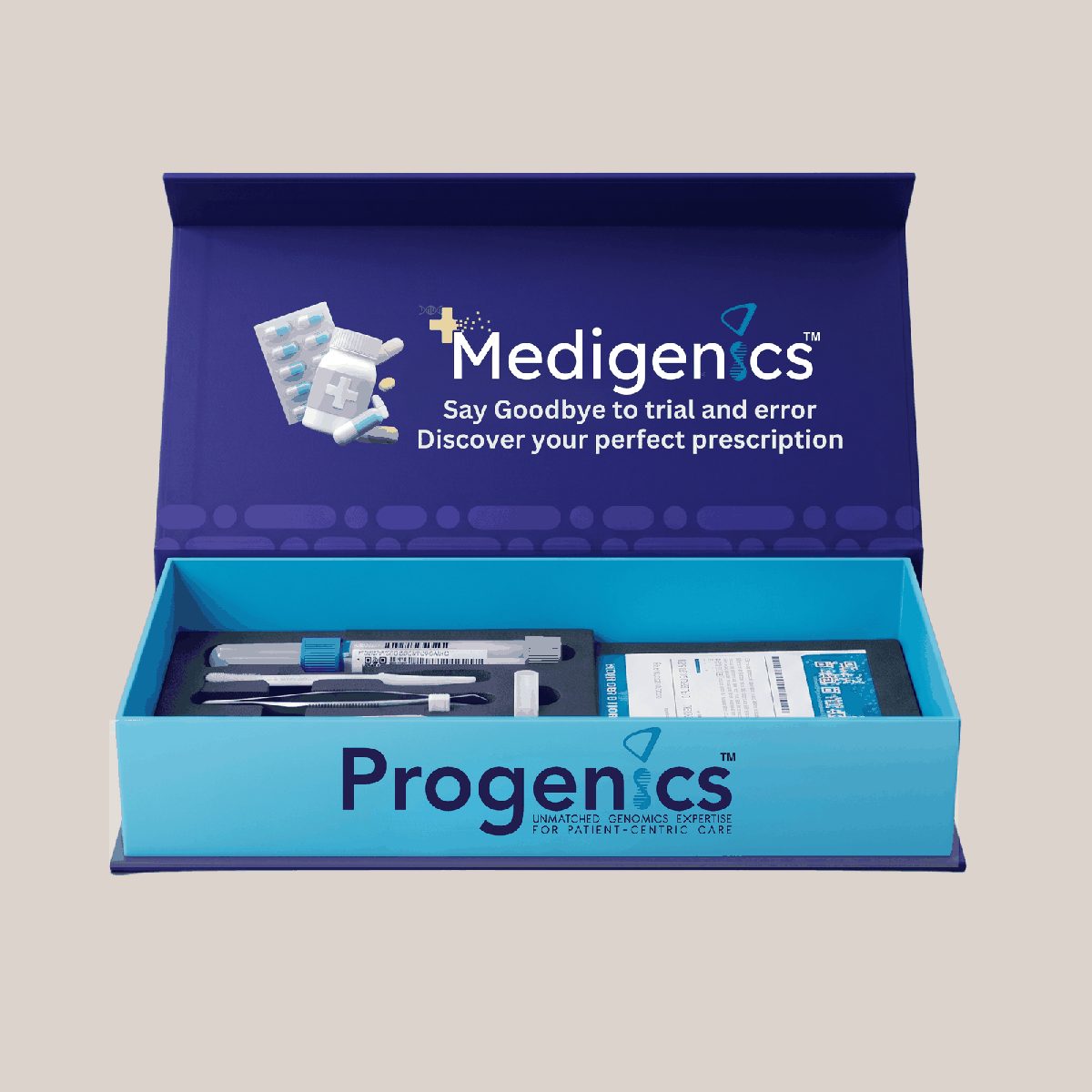 MediGenics Health DNA Testing Kit - Progenics Labs